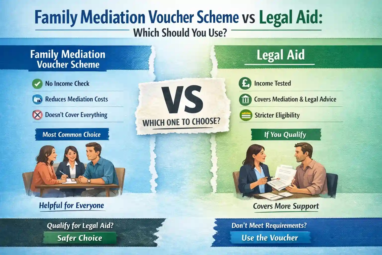 Family Mediation Voucher Scheme vs Legal Aid: Which Should You Use Redruth?