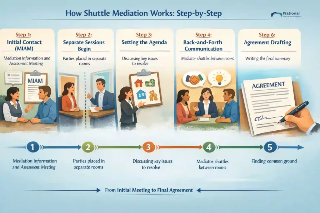How Shuttle Mediation Works: Step-by-Step Redruth